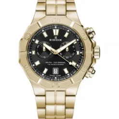 Edox Metallarmband-Delfin The Original Chronograph - 10113 37JM NID