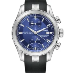 Edox Silikonarmband-Grand Ocean Automatic Chronograph - 09800 3CA BUIN