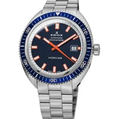 Edox Metallarmband-Hydro-Sub Date Automatic Limited Edition - 80128 3BUM BUIO