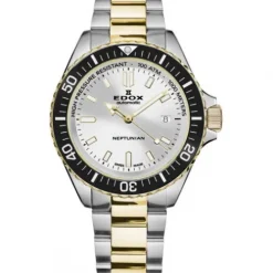 Edox Metallarmband-Neptunian Date Automatic - 80120 357JM AID
