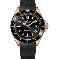 Edox Silikonarmband-Neptunian Date Automatic - 80120 37RNNCA NIR