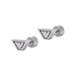 Emporio Armani Ohrringe-Eagle Logo Ohrstecker - EGS3130040