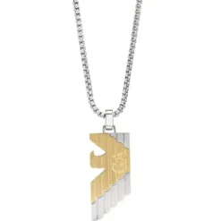 Emporio Armani Halsketten-Eagle Logo Halskette - EGS3073040