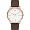 Emporio Armani Lederarmband-Minimalist - AR11572