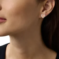 Emporio Armani (Kette mit) Herz-Sentimental Ohrstecker - EG3627221