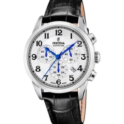 Festina Lederarmband-Swiss Made Chrono - F20041/1