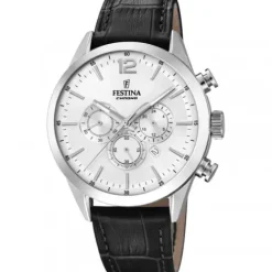 Festina Lederarmband-Timeless Chronograph - F20542/1