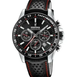 Festina Lederarmband-Timeless Chronograph - F20561/4