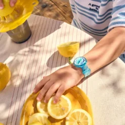 Flik Flak Swiss Made Uhren-Frozen Rainbow - FPNP153