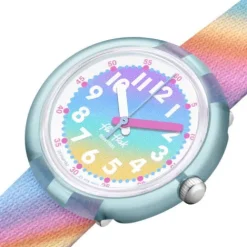 Flik Flak Swiss Made Uhren-Liquid Rainbow - FPNP152