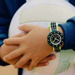 Flik Flak Swiss Made Uhren-Loop in Neon - FPSP073