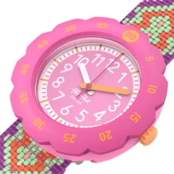 Flik Flak Swiss Made Uhren-Loop in Pink - FPSP072