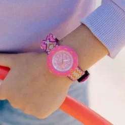 Flik Flak Swiss Made Uhren-Loop in Pink - FPSP072