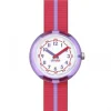 Flik Flak Swiss Made Uhren-Purple Band - FPNP021