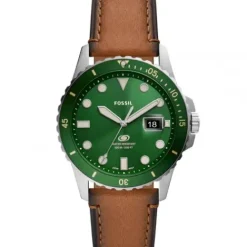 Fossil Lederarmband-Blue - FS5946