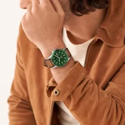 Fossil Lederarmband-Blue - FS5946