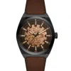 Fossil Lederarmband-Everett Automatic - ME3207