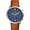 Fossil Lederarmband-Neutra Chrono - FS5453