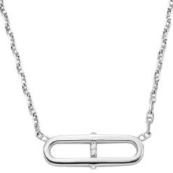 Fossil Halsketten-Sterling Halskette - JFS00636040