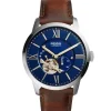 Fossil Lederarmband-Townsman Automatic - ME3110