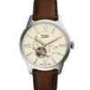 Fossil Lederarmband-Townsman Automatic - ME3266