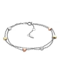 Fossil (Kette mit) Herz-Vintage Motifs Armband - JF02854998