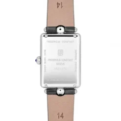 Frederique Constant Lederarmband-Classics Art Déco Carree - FC-200MPW2ACD6