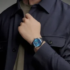 Frederique Constant Lederarmband-Classics Runabout Automatic - FC-303RMLN5B6