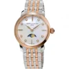 Frederique Constant Metallarmband-Classics Slimline Ladies Moonphase - FC-206MPWD1S2B