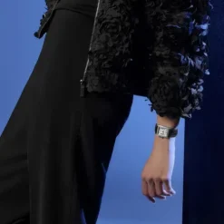 Frederique Constant Lederarmband-Classics Carree Small Seconds - FC-235S2CD6