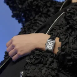 Frederique Constant Lederarmband-Classics Carree Small Seconds - FC-235S2CD6