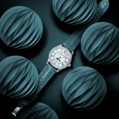 Frederique Constant Lederarmband-Classics Elegance Luna - FC-331MPWTD3BD6