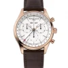 Frederique Constant Lederarmband-Classics Quartz Chronograph Triple Calendar - FC-296SW5B4
