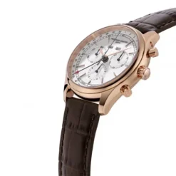 Frederique Constant Lederarmband-Classics Quartz Chronograph Triple Calendar - FC-296SW5B4