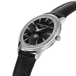 Frederique Constant Lederarmband-Classics Moneta Moonphase - FC-206B3S6