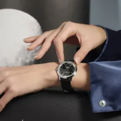 Frederique Constant Lederarmband-Classics Moneta Moonphase - FC-206B3S6