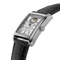 Frederique Constant Lederarmband-Classics Carree Heart Beat Automatic - FC-311S4C6