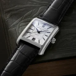 Frederique Constant Lederarmband-Classics Carree Automatic - FC-303S4C6