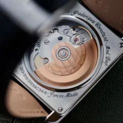 Frederique Constant Lederarmband-Classics Carree Automatic - FC-303S4C6