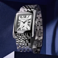 Frederique Constant Metallarmband-Classics Carree Small Seconds - FC-235S2C6B