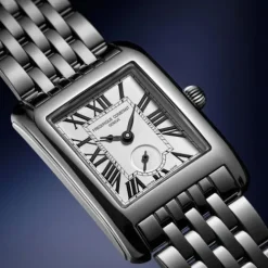 Frederique Constant Metallarmband-Classics Carree Small Seconds - FC-235S2C6B
