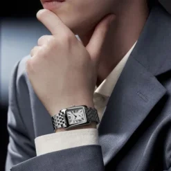 Frederique Constant Metallarmband-Classics Carree Small Seconds - FC-235S2C6B