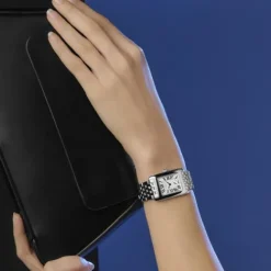 Frederique Constant Metallarmband-Classics Carree Small Seconds - FC-235S2C6B