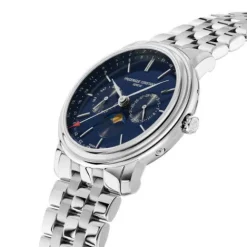 Frederique Constant Metallarmband-Classics Index Business Timer - FC-270N4P6B