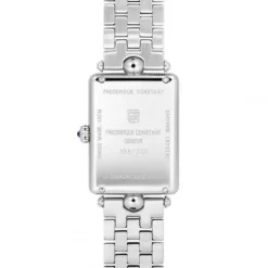 Frederique Constant Lederarmband-Classics Art Déco Carree - FC-200MPW2AC6B