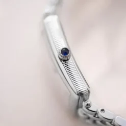 Frederique Constant Lederarmband-Classics Art Déco Carree - FC-200MPW2AC6B