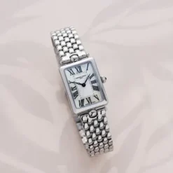 Frederique Constant Lederarmband-Classics Art Déco Carree - FC-200MPW2AC6B