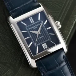 Frederique Constant Lederarmband-Classics Carree Automatic - FC-303N4C6