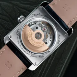 Frederique Constant Lederarmband-Classics Carree Automatic - FC-303N4C6