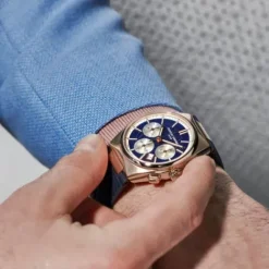 Frederique Constant Lederarmband-Highlife Chronograph Automatic - FC-391NS4NH4